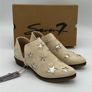 New in box! SEVEN7 Women’s Austin Bootie Milk SIZE 10 READ BELOW